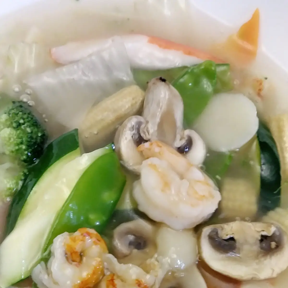 seafood soup 海鲜汤